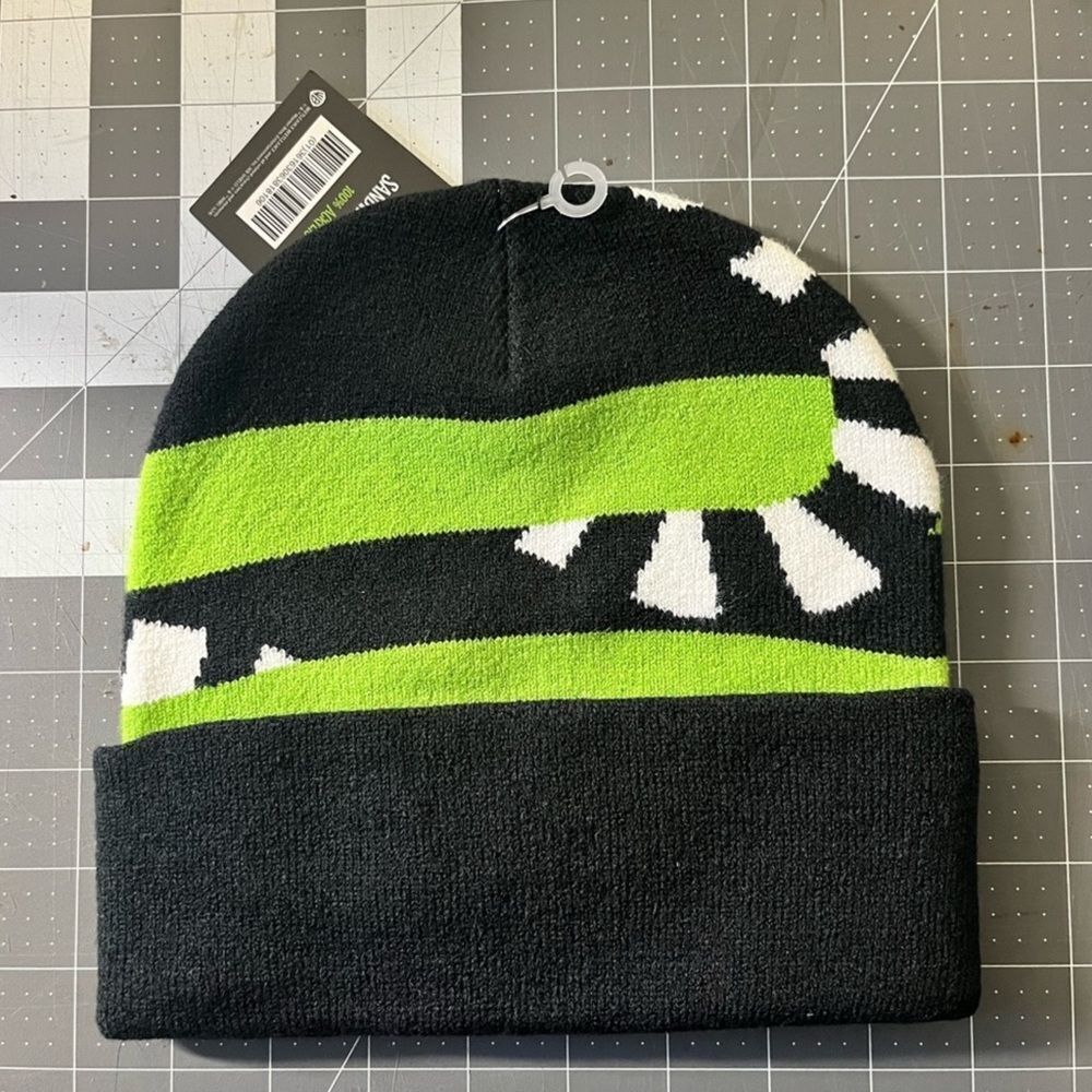 BEETLEJUICE Stocking Hat NWT - Picture 2 of 5